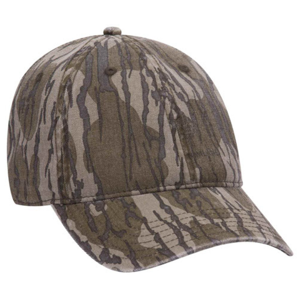 OTTO CAP® Mossy Oak® Camouflage 6 Panel Low Profile Dad Hat Thumbnail