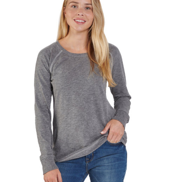 Ladies' Payton Preppy Patch Long-Sleeve T-Shirt Thumbnail