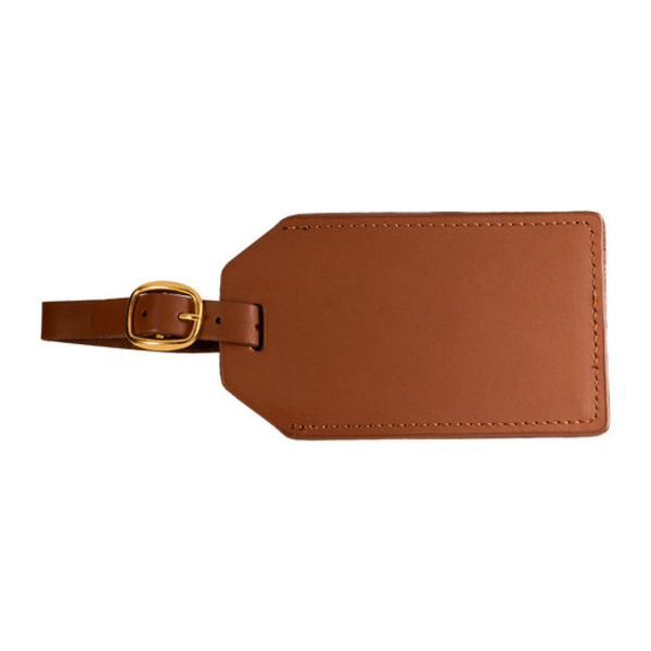 Grand Central Luggage Tag Sueded Leather Thumbnail