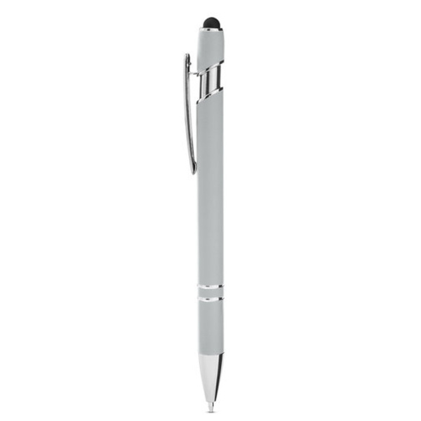 Rubberized Aluminum Click Stylus Pen Thumbnail