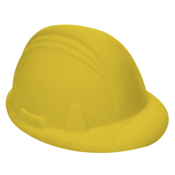Construction Hard Hat Shape Stress Ball Thumbnail