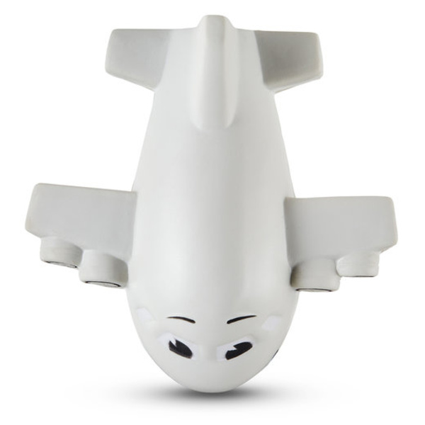 Smiling Airplane Shape Stress Ball Thumbnail