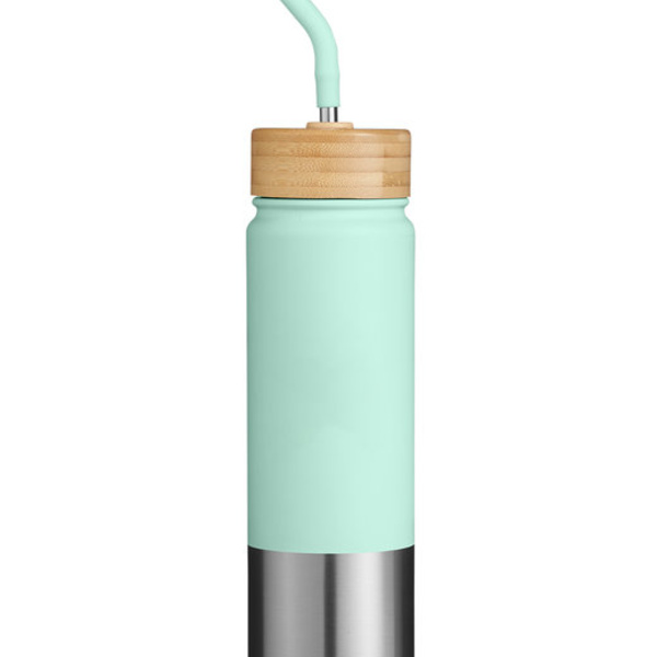 Playa 24oz Stainless Steel Tumbler With Bamboo Lid Thumbnail