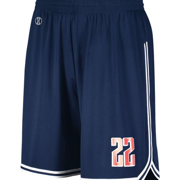 Youth Retro Basketball Shorts Thumbnail
