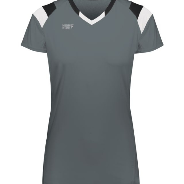 Girls TruHit Tri-Color Short Sleeve Jersey Thumbnail