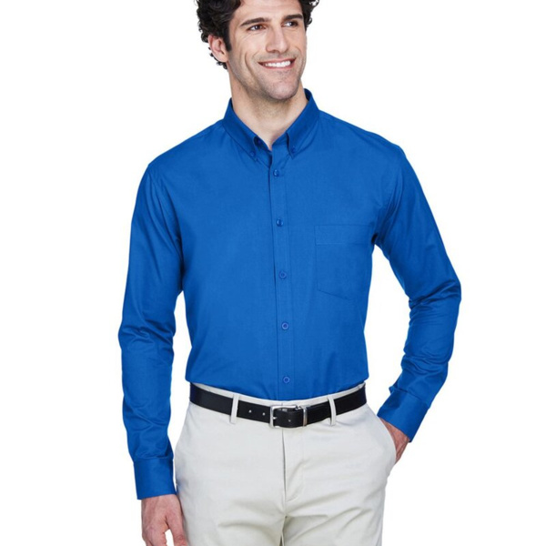 Men's Operate Twill Dress Shirt Thumbnail