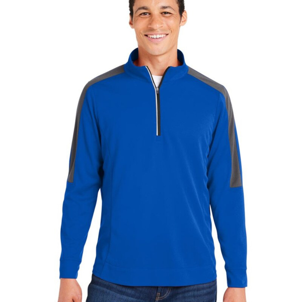 Men's Market Snag Protect Mesh Colorblock Quarter-Zip Pullover Thumbnail
