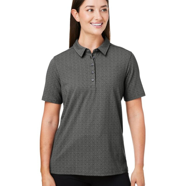 Women's Crownlux Performance® Geo Polo Thumbnail