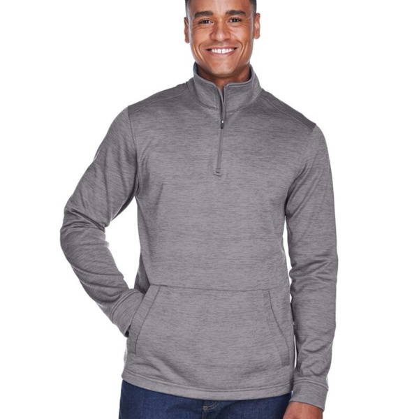 Men's Newbury Mélange Fleece Quarter-Zip Pullover Thumbnail