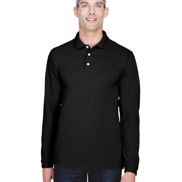 Men's Easy Blend™ Long Sleeve Polo Thumbnail