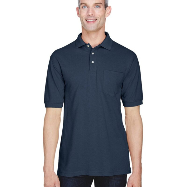 Men's Easy Blend™ Polo with Pocket Thumbnail