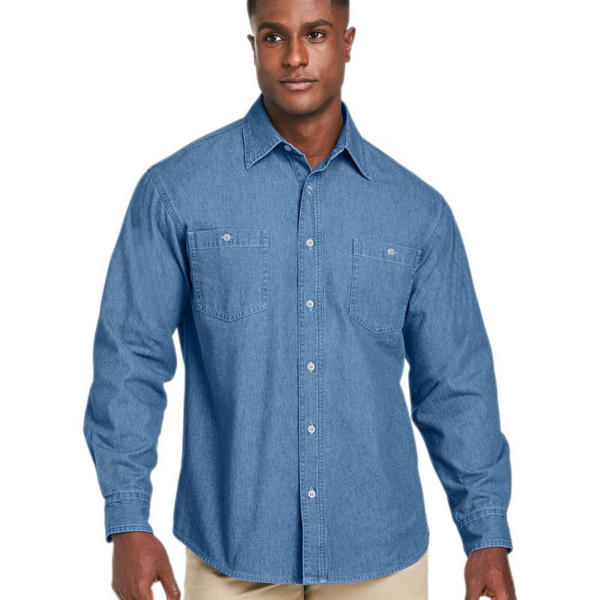 Unisex Denim Shirt Jacket Thumbnail