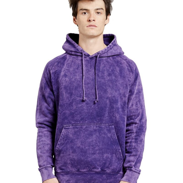 Unisex Vintage Raglan Hoodie Sweatshirt Thumbnail