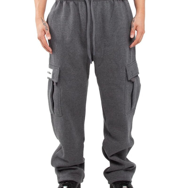 Unisex Fleece Cargo Sweatpants Thumbnail