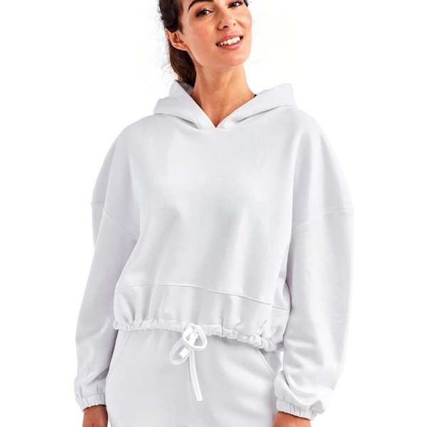 Women's Cropped Maria Hooded Sweatshirt Thumbnail