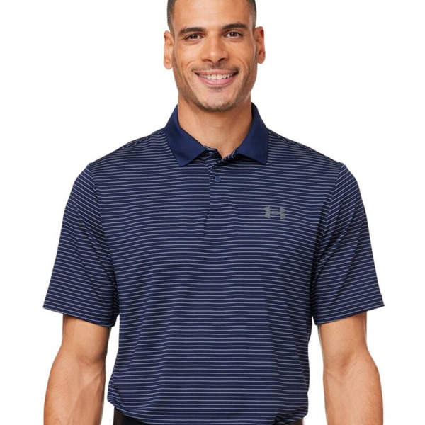 Men's 3.0 Striped Perf Polo Thumbnail