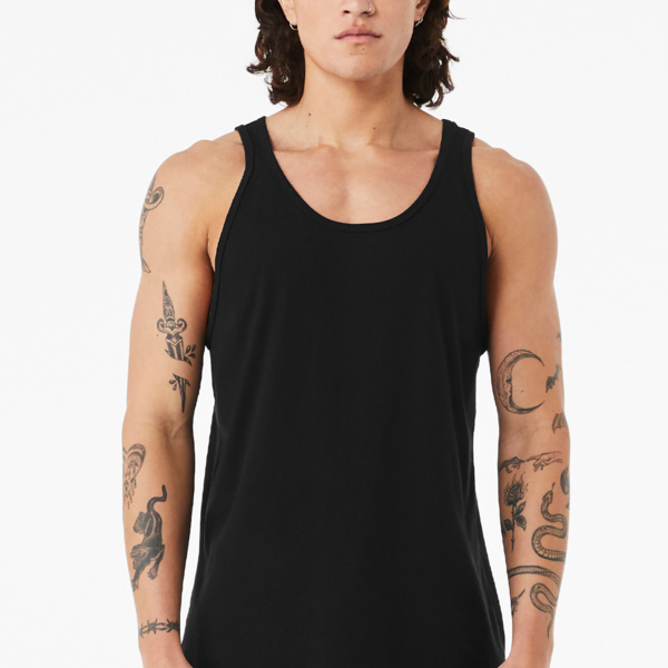 Unisex Heather CVC Tank Thumbnail