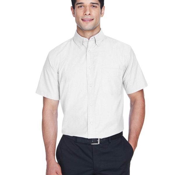 Men's Oxford Short Sleeve with Stain-Release Thumbnail