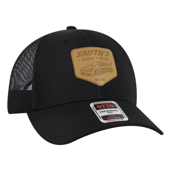 OTTO CAP® 6 Panel Low Profile Mesh Back Trucker Hat Thumbnail
