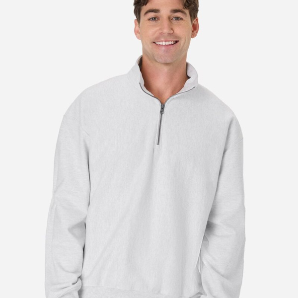 Unisex Beefy® Sweats Premium Heavyweight Quarter-Zip Sweatshirt Thumbnail