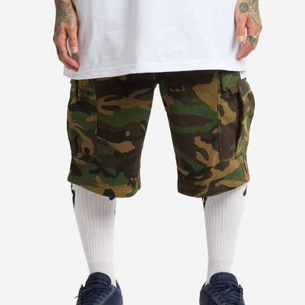 Unisex Fleece Cargo Shorts Thumbnail