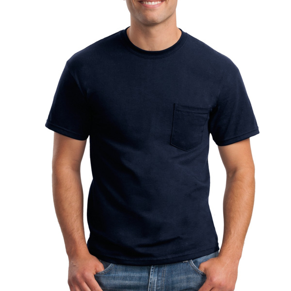 Ultra Cotton ® 100% US Cotton T Shirt with Pocket Thumbnail