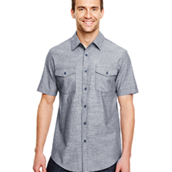 Men's Chambray Woven Shirt Thumbnail