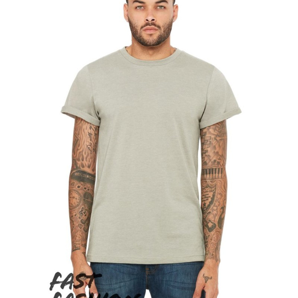 FWD Fashion Jersey Rolled Cuff Tee Thumbnail