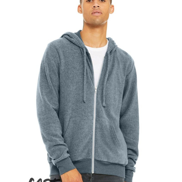 FWD Fashion Sueded Fleece Full-Zip Hoodie Thumbnail